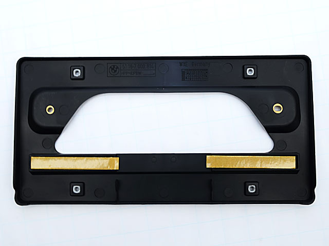 Bmw e46 number plate holder #4